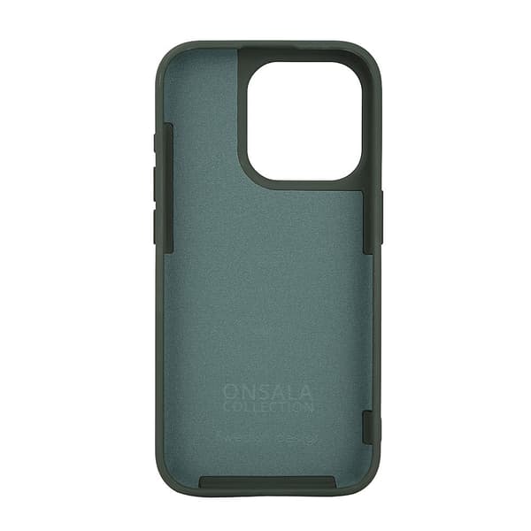MagSeries silikonikuori oliivinvihreä - iPhone 15 Pro