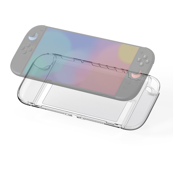 Kristallklart PC-fodral för Nintendo Switch 2 - Delad design