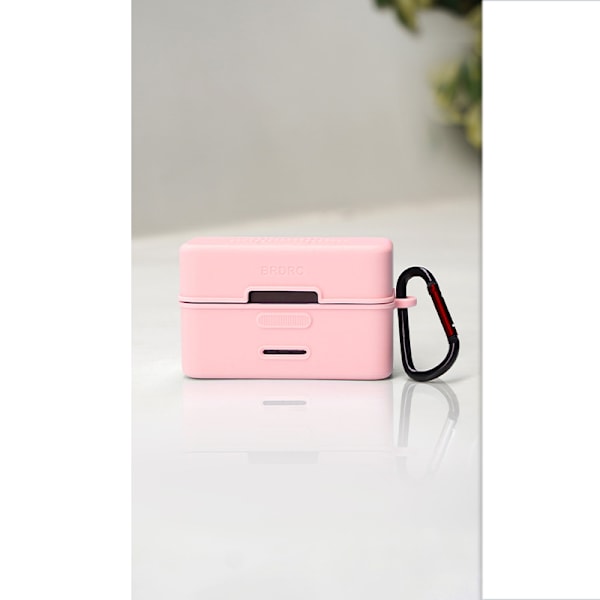 Silikonfodral för DJI Mic Mini Laddningsbox Rosa