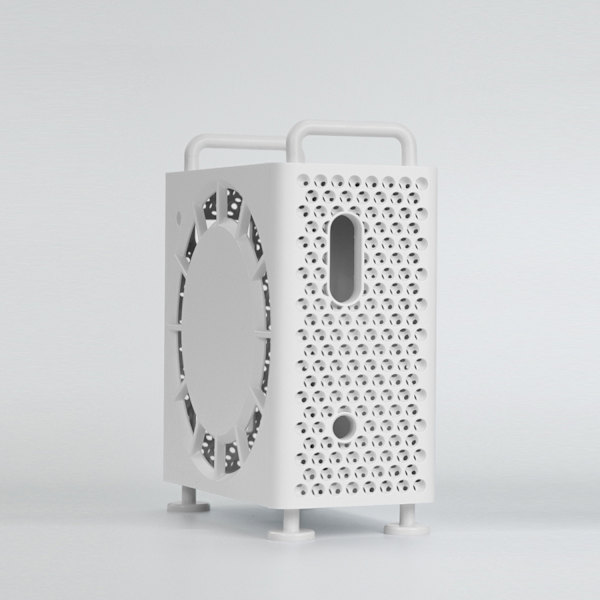 Skyddsfodral & Ställ för Mac mini M4/Pro White White