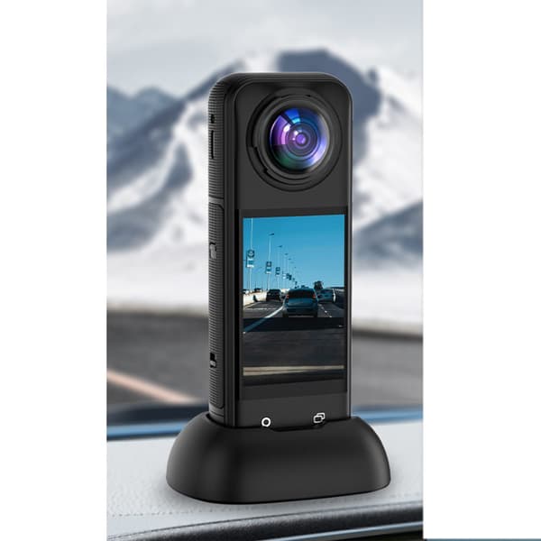 Bilmonteringsfod - Skridsikker silikoneholder til Insta360 X5