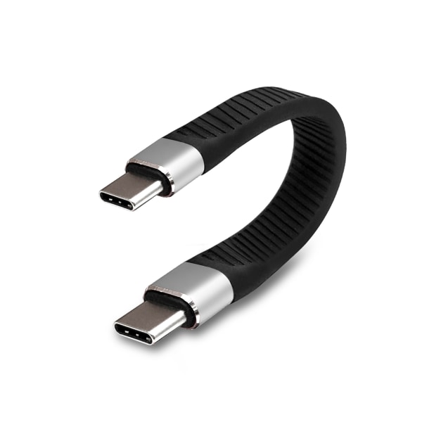 INF Kort USB-C till USB-C-kabel 100W 10Gbps (13.4 cm)