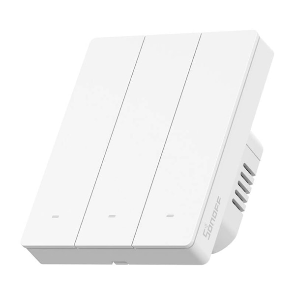 M5-3C-80W WiFi Matter smart vægafbryder (3-kanals, til ramme)