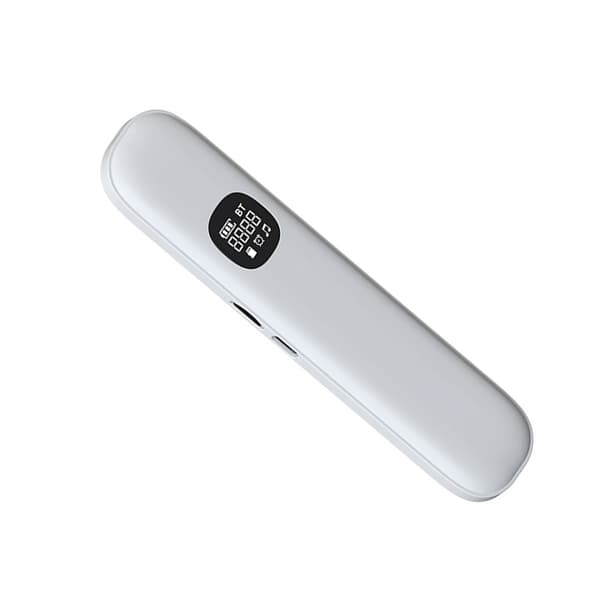 5.3 Knogleledende Bluetooth Hvid Støj Søvn Højttaler - Mini Lydboks til Afslapning og Forbedret Søvn White White