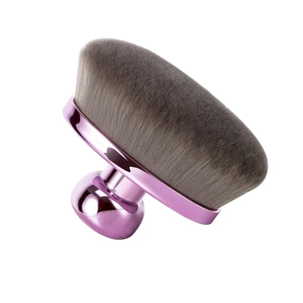 Oval Foundation Brush — Soft Nylon Bristles with ABS Handle for Streak-Free Liquid and BB Cream Application
