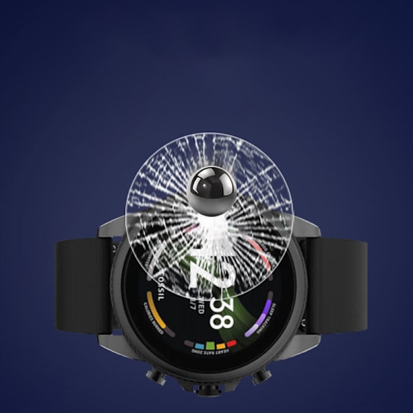 Skærmbeskytter i hærdet glas til Smartwatch (2-pack) Fossil Gen 6 44mm