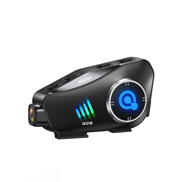Hjelm Bluetooth Headset 2-i-1 Soft+Hard Mic, Sort