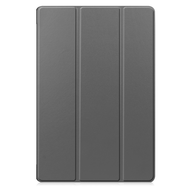 Samsung Galaxy Tab S7 Plus / FE / Lite Tri-fold etui PU læder / PC grå