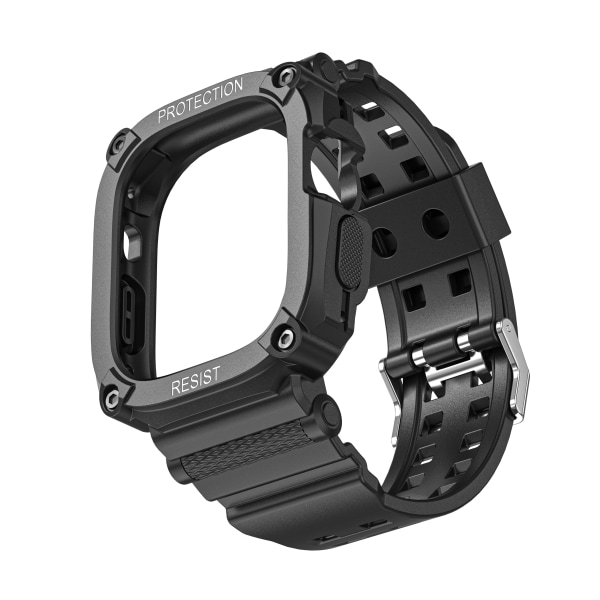 Skyddsfodral och armband för Apple Watch Ultra 49mm Svart