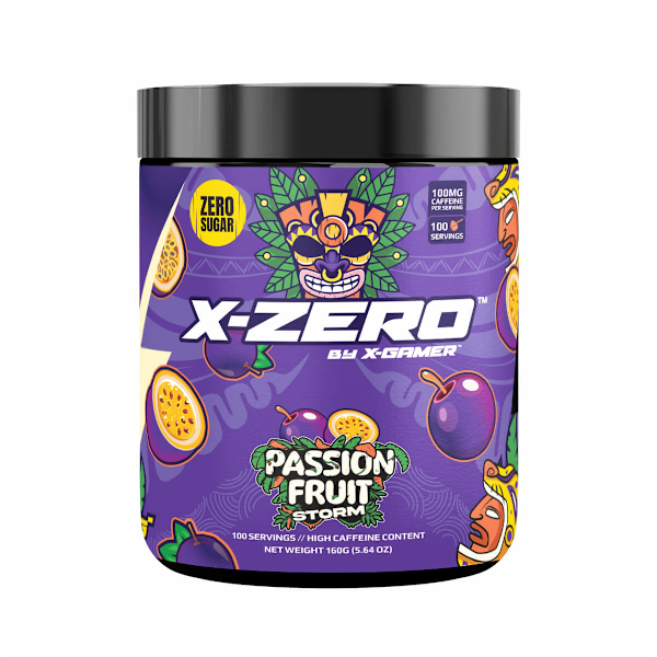 Energidrikpulver X-Zero 160 gram Passion Fruit