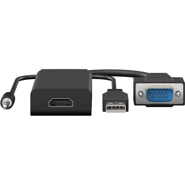 VGA till HDMI™-omvandlare med 3,5 mm jack-ljud