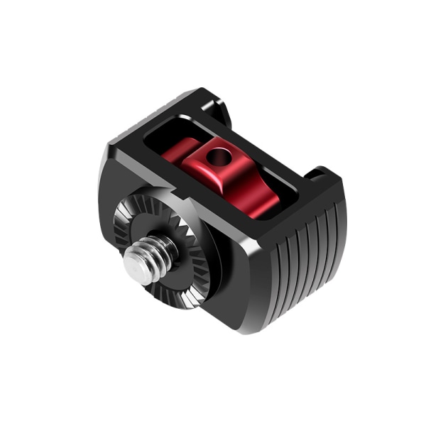 Cold Shoe Gimbal Extension Bracket för Zhiyun Stabilizer Svart