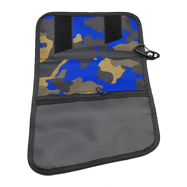 Camouflage Blå Fiske Lokke Taske - Grej Opbevaring til Lokker og Agn Blå