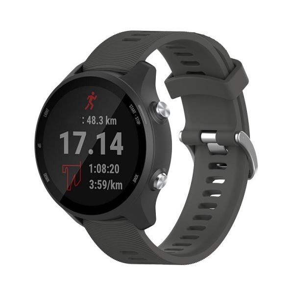 INF Klockarmband för Garmin Forerunner 245 Silikon Garmin Forerunner 245 Grå 20 mm