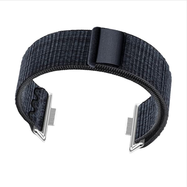 Stilfuld nylon loop sportsrem til Huawei Watch Fit 4/3 Blue Blue