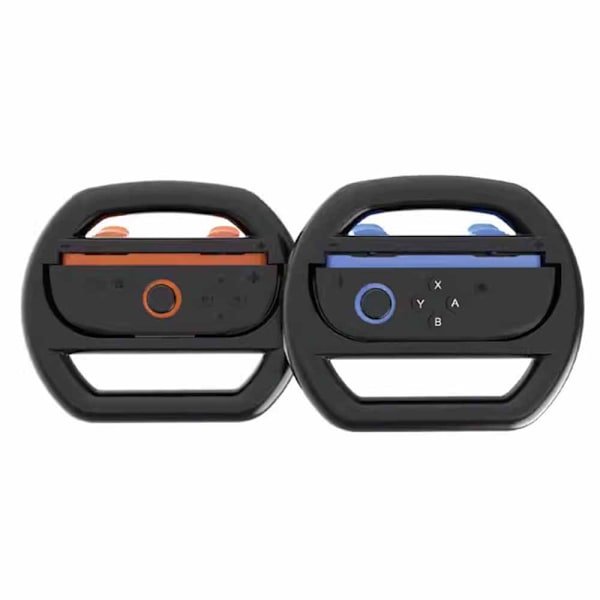 Racing Wheel for Switch2 -ohjaimet - Musta (2 kpl)