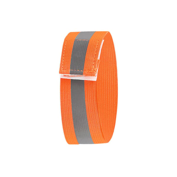 Reflekterande armband - Förbättrad synlighet för säkerhet i mörkret (4-pack) Orange Orange