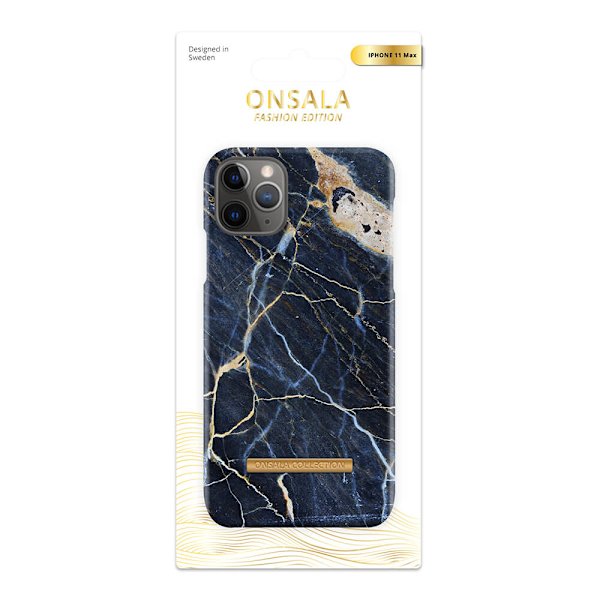 Mobilskal Soft Black Galaxy Marble - iPhone 11 Pro Max