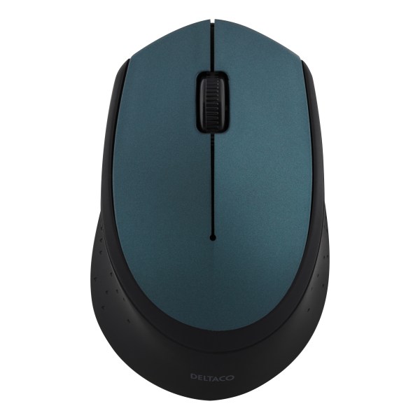 Wireless optical mouse 2.4GHz, 3 buttons w/ a scroll, green