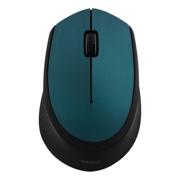 Wireless optical mouse 2.4GHz, 3 buttons w/ a scroll, green