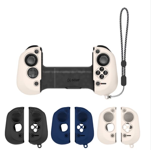 Silikonebeskyttelsesetui til SCUF Nomad Gaming Controller - Optimal Beskyttelse Beige Beige
