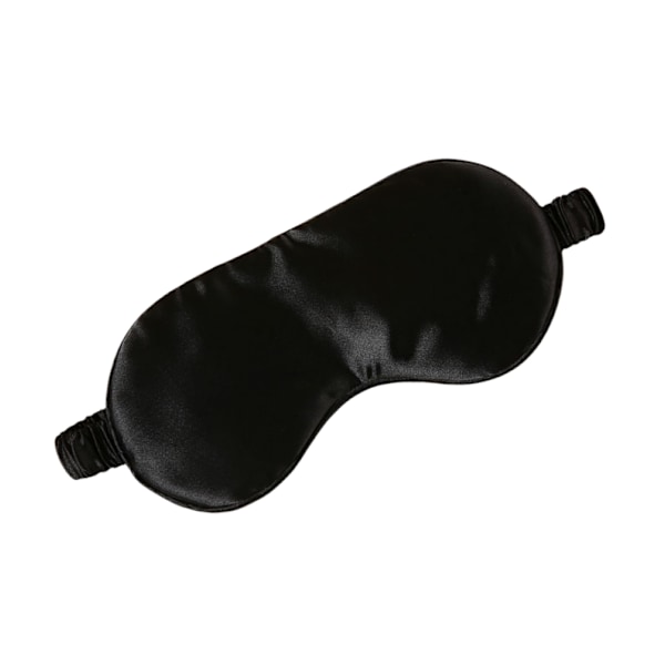 Sovmask / Ögonmask i Silke, 2-pack Svart
