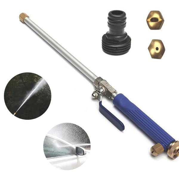 Jet Power Washer Högtryckstvätt för trädgårdsslang 2 munstycken 3/4" Blue Blue
