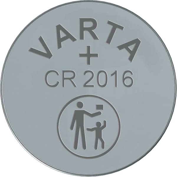 CR2016 3V Lithium knapcellebatteri 2-pak