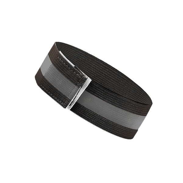 Reflekterande armband - Förbättrad synlighet för säkerhet i mörkret (4-pack) Black Black