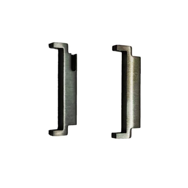 Yleiskäyttöinen musta kellon rannekkeen liitin 18 mm - 22 mm adapterit