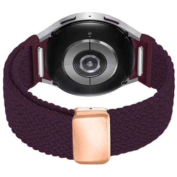 Nylonarmband för Samsung Galaxy Watch 7 - Snabbkoppling Cerise