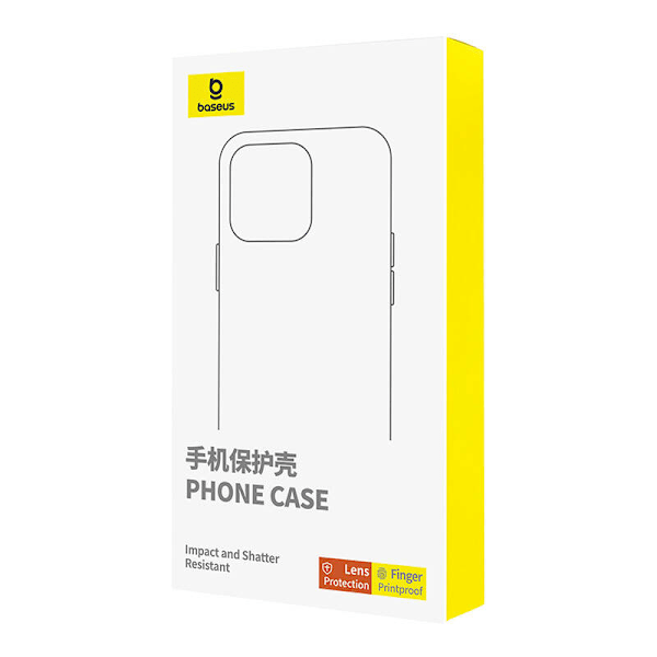 Telefonfodral Baseus SkyRing Magnetic med stativ för iP 14 Pro Max + härdat glas och rengöringskit (lila)