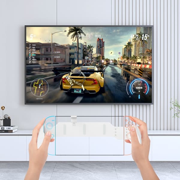 Switch 2 Täysi suojaava kotelo - Valkoinen