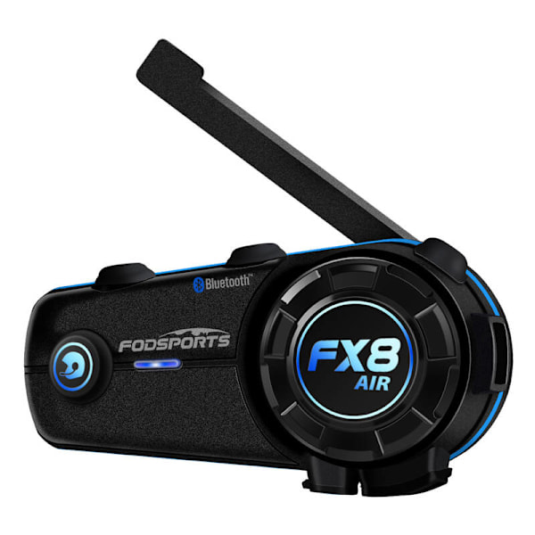 Fodsports FX8 Air motorcykel intercom tvåpack (svart)