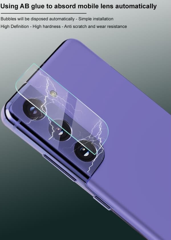 Samsung Galaxy S21 objektivcover 2-pak gennemsigtig