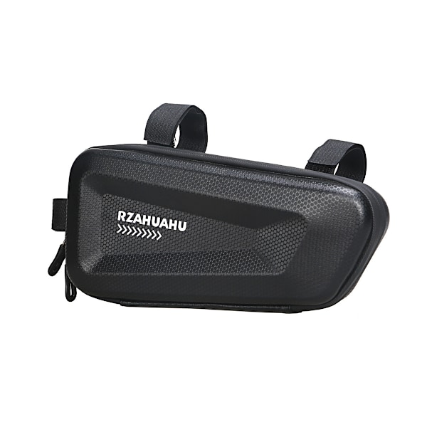 Svart Hard Shell Triangel Cykelväska