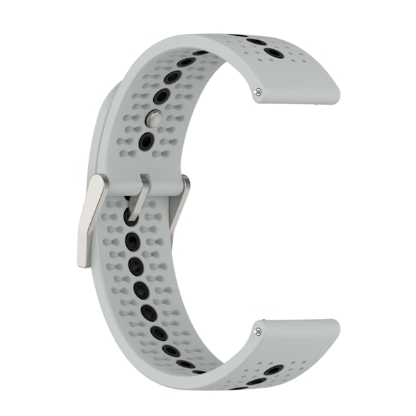 Färgglatt Klockarmband 22MM för Suunto Race S Watch Blå + Grå