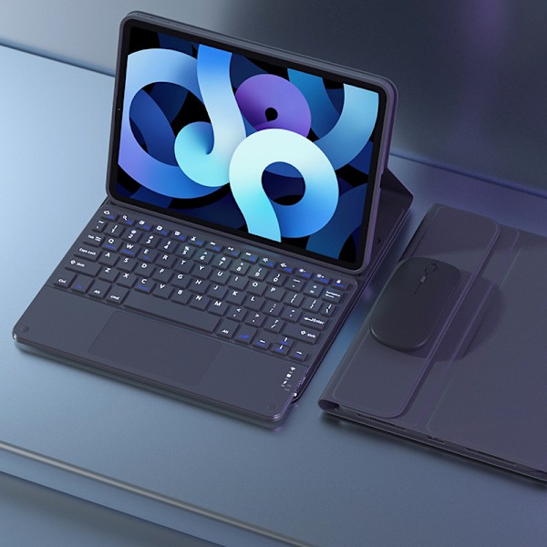 Xiaomi Pad 6S Pro 12.4 Tastatur Cover med Touchpad & Mus - Magnetisk Aftagelig