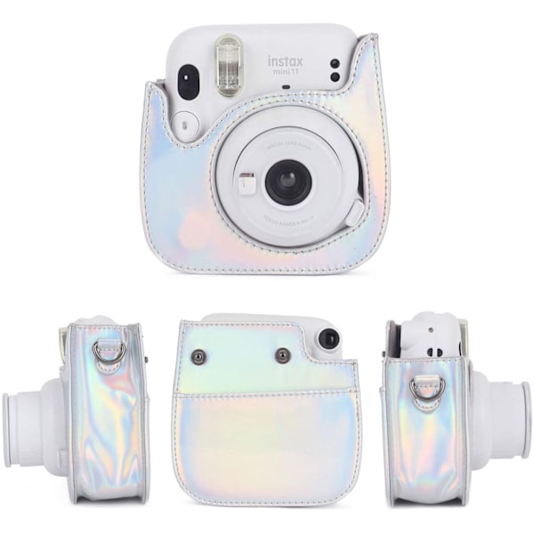 Kameraväska för Instax Mini 11 Silver