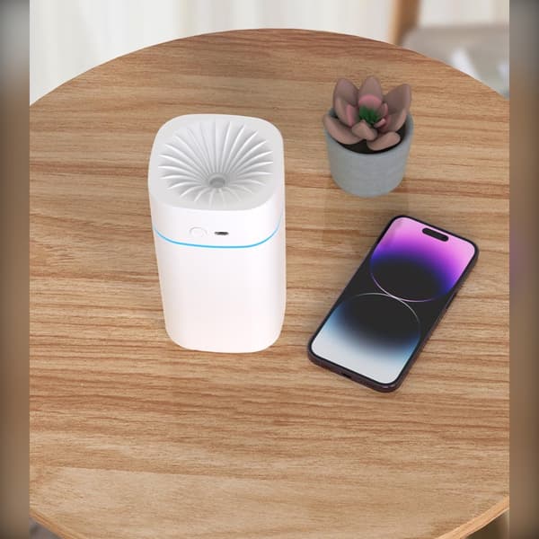 Uppladdningsbar Aromdiffusor Luftfuktare med Stämningsbelysning Blue Blue