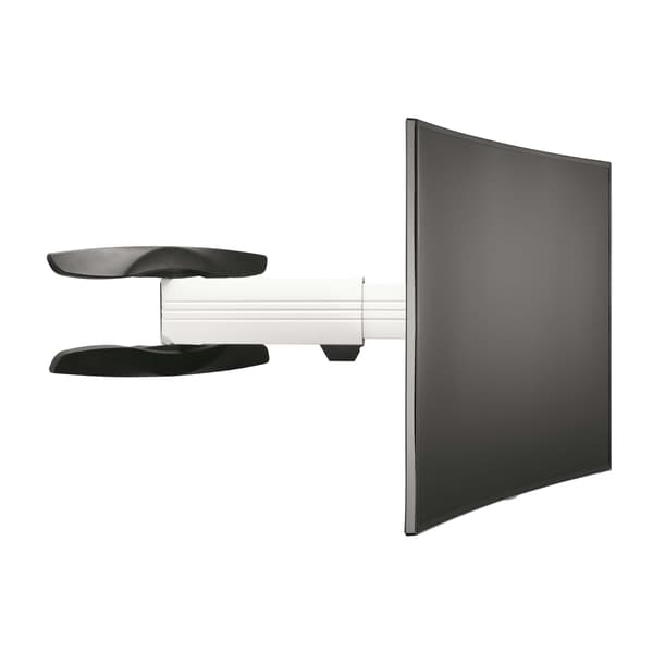 TV Vægbeslag FULLMOTION Curved TV 32"-65" Sort