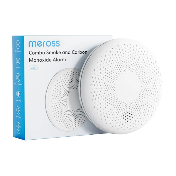 Meross CS11-EU rök- och kolmonoxiddetektor