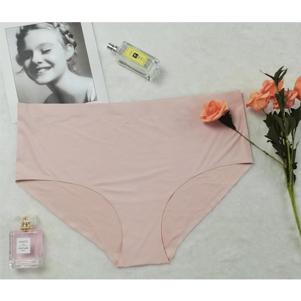 Bikinitrosor med hög midja, set Rosa + Vit 4XL