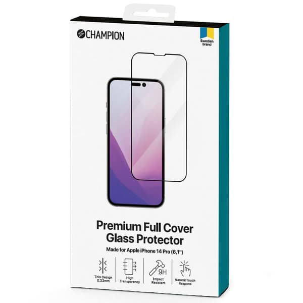 Skærmbeskytter iPhone 14 Pro Sort