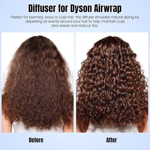 INF Diffuser til Curls Dyson Airwrap HS01/05 Guld