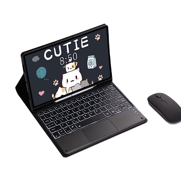 INF Bluetooth-Tangentbord och Mus för Samsung Galaxy Tab Samsung Galaxy Tab S9U/S10Ultra 14,6 tum