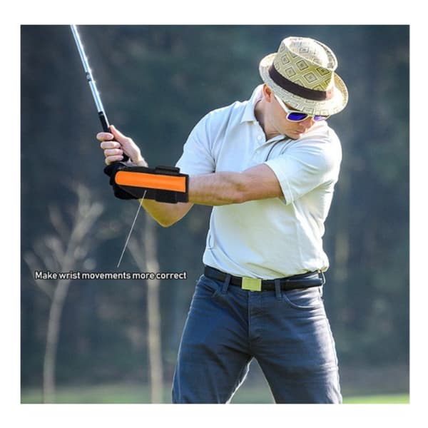 Golf Håndledsstøtte Swing Trainer - Korriger Dit Sving & Forebyg Håndledsskader