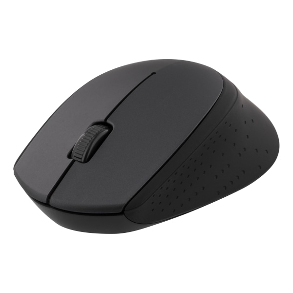 Wireless optical mouse 2.4GHz, 3 buttons with a scroll, grey