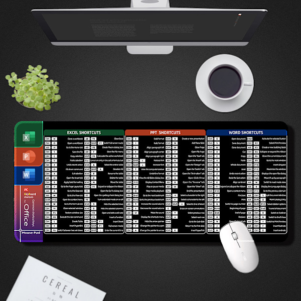 Extra stor musmatta för gaming - 300x600x3mm