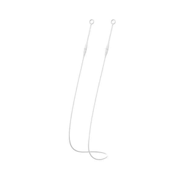 Magnetisk Hörlurslina i Silikon White White